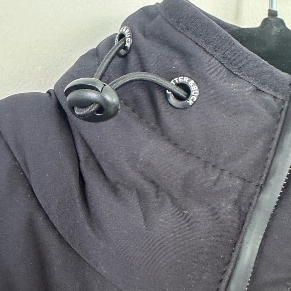 Women's Baltimore Ravens Cutter & Buck Black Full-Zip Hoodie Puffer Jacket NWT - Picture 11 of 11